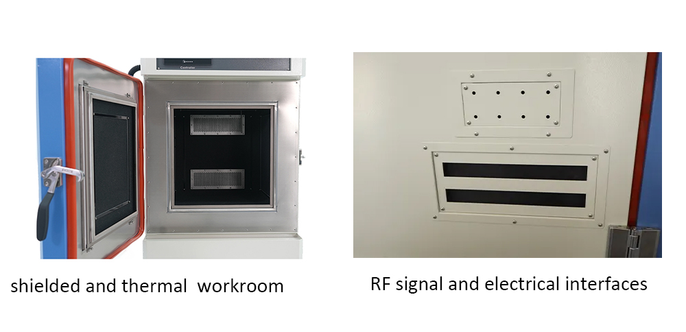 Environmental Temperature Chamber with RF Shielding Environmental Temperature Chamber with RF Shielding