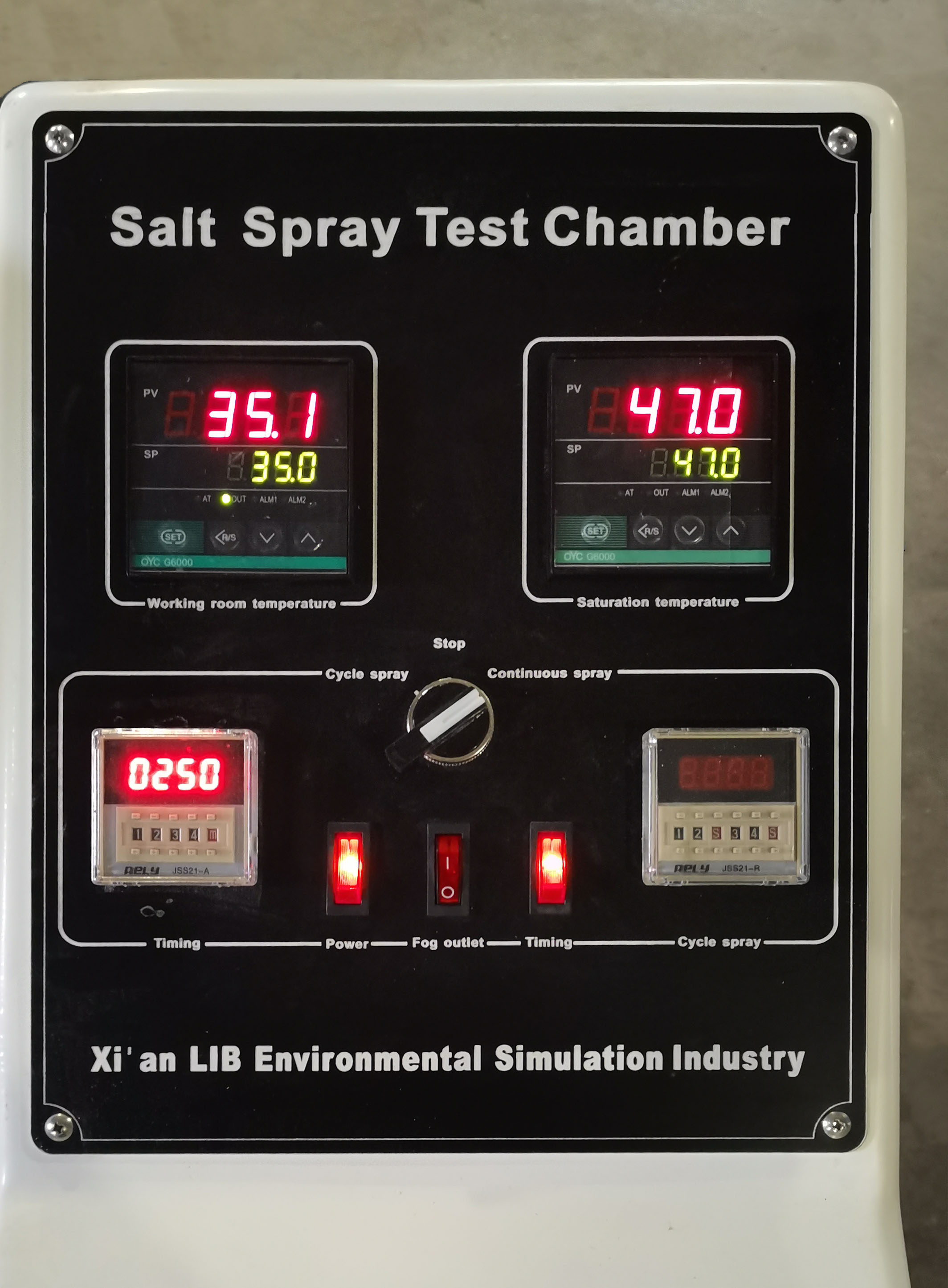 Salt Spray Test Machines
