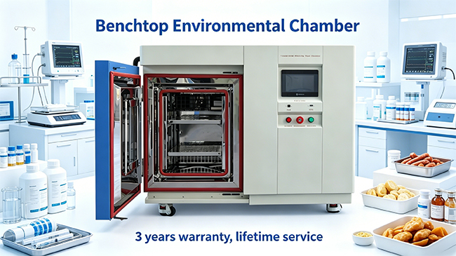 Small Laboratory Benchtop Environmental Temperature Test Chamber