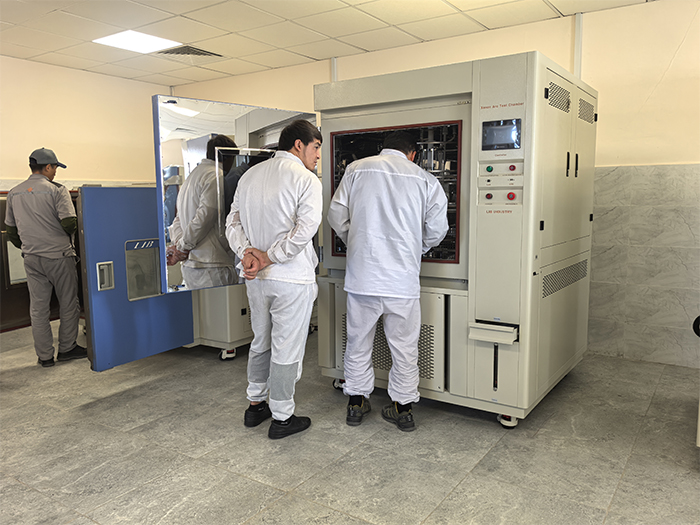  ISO 4892 Aging Test Light Fastness Xenon Arc Chamber Weatherometer