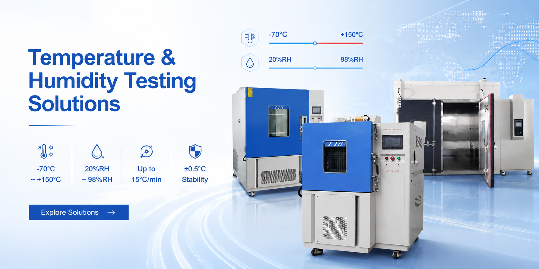 Heat Cold and Humidity Test Climatic Chamber