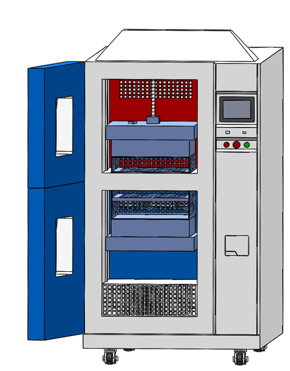 Air To Air Hot Cold Thermal Shock Test Machine