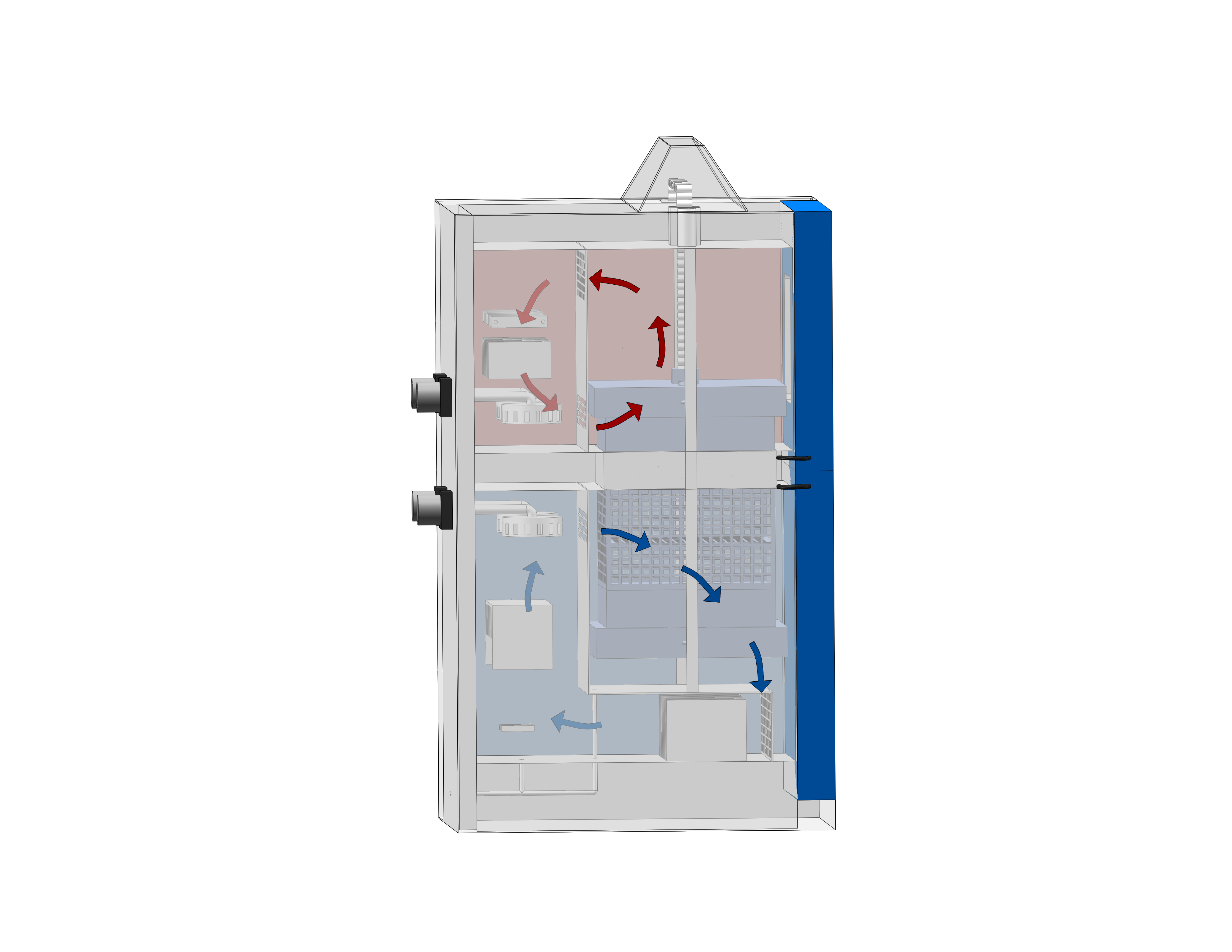 Air To Air Thermal Shock Chamber 